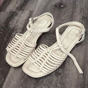 Zara Cream Gladiator Sandals